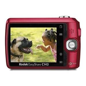 Kodak EasyShare C143 Digital Camera (Red)