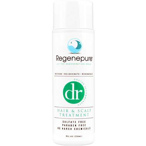 Regenepure - DR Doctor Recommended Hair Loss Shampoo for Hair Growth and Scalp Treatment - 8 Oz