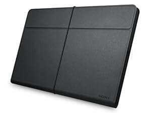 Sony SGPCV5 Natural Rubber Dual Purpose Cover and Stand for Xperia Tablet Z - Black