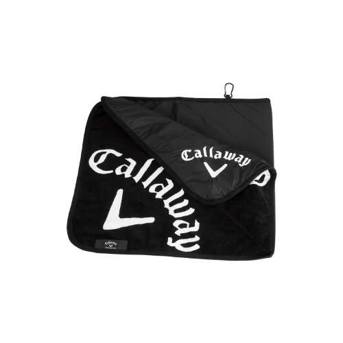 Callaway Golf Rain Hood Towel, Black