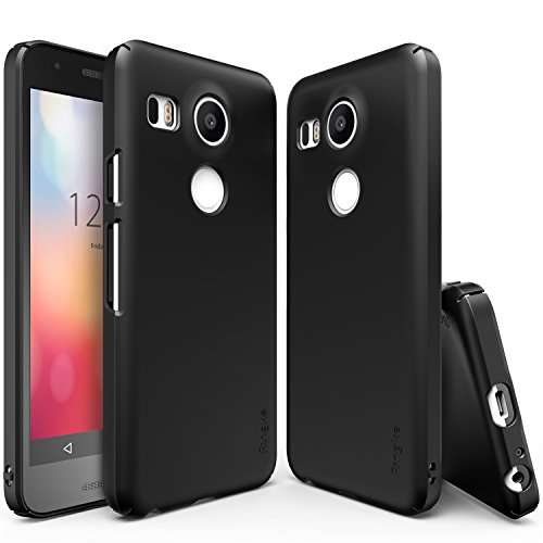 Nexus 5X Case, Ringke [Slim] Ultra Thin Cover w/ Screen Protector [Snug-Fit] Essential Side to Side