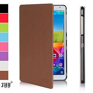 Samsung Galaxy Tab S 8.4-inch Case Cover Fyy Ultra Slim Magnetic Smart Cover Case for Sam (Brown)