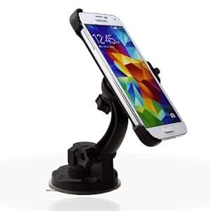 Bestwe 360D Rotation Car Windshield Suction Mount Holder for Samsung Galaxy S5