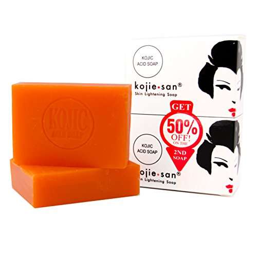 Kojie San Skin Lightening Kojic Acid Soap 2 Bars - 65 gm - NEW!!