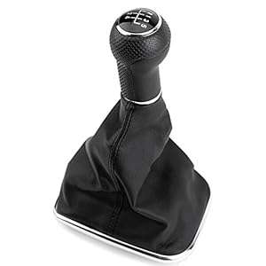 5 Speed Gear Car Shift Knob Gaitor Boot Cover for VW MK4 Golf GTI R32 Jetta Bora Accessory