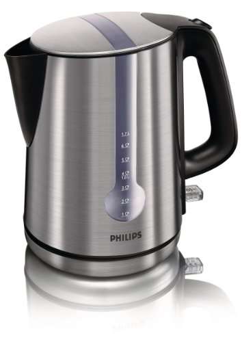 Philips HD4671/20 Brushed Metal Energy Efficient Kettle, 3000 Watt - 1.7 litre