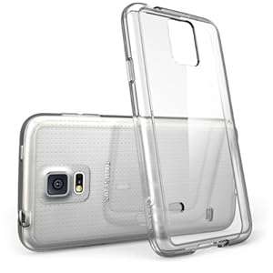 i-Blason Samsung Galaxy S5 Case - Scratch Resistant Hybrid Clear Case / Cover with (Frost Clear)