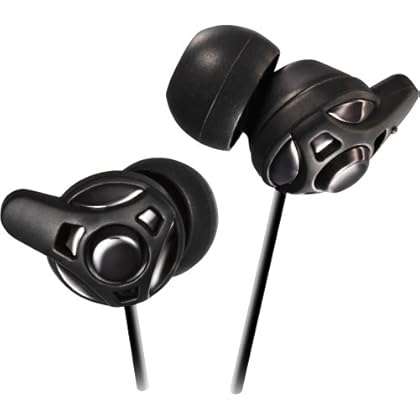 JVC HAFX40B High Quality In-Ear Headphones (Black)..