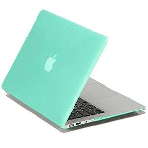 13 inch Macbook Pro Retina - Aqua - Rubberised / Frosted / Smooth / Soft Touch / Silky / Case /