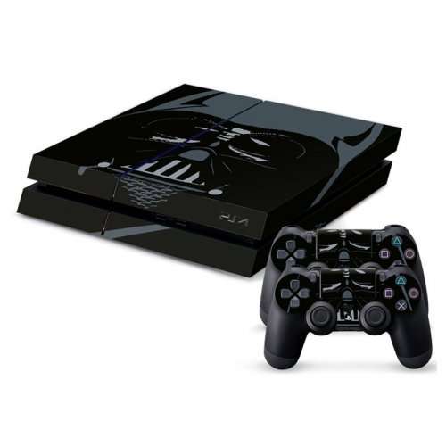 258stickers&reg; Unique Skin for Playstation 4 Ps4 & Remote Controllers - Jedi Knight Darth Vader Ma