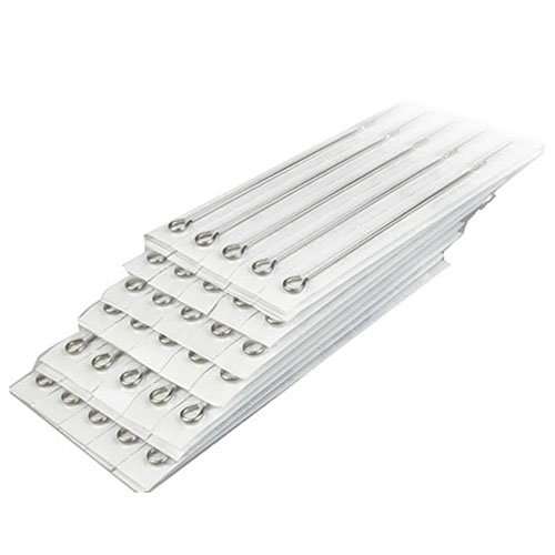 BEIYI 100Pcs Mixed 3R+5Rl+7Rl+9Rl+5Rs+7Rs+9Rs+5M1+7M1+9M1 Stainless Tattoo Needles