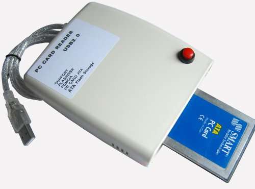ATA PCMCIA Memory Card Reader Card 68PIN CardBus To USB Adapter converter