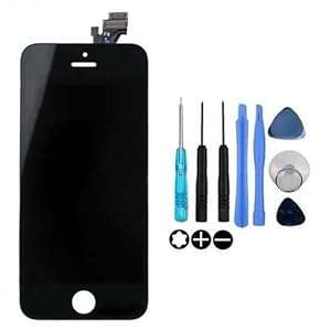 Newest Replacement LCD Screen and Digitizer for iPhone 5 - Black