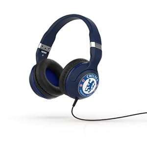 Skullcandy Hesh 2.0 Over-Ear Headphones with In-Line Microphone - Chelsea Navy/Chrome