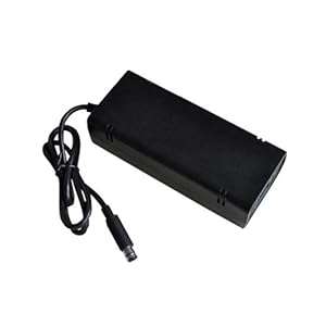 Generic EU AC Adapter Charger Power Supply Cable Cord Compatible for Microsoft Xbox 360 E Console