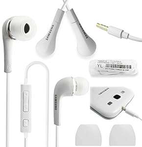 Samsung Earphone with Volume Control for Smartphones (Bulk Packaging) - White