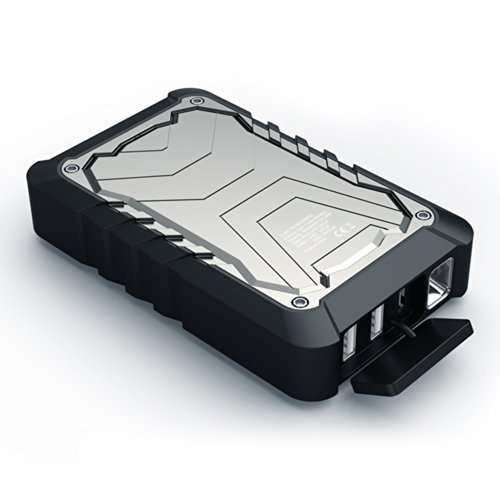 Photive BOLT 9000mAh Rugged and Water Resistant Portable External Battery Charger. Water/Shock/DustP