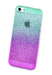 Elmdirect2u New Case for iPhone 5/5s - Protective Design Snap Cover Face - Rain Drops Raindrop