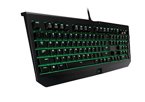 Razer BlackWidow Ultimate Stealth 2016 - Backlit Quiet Mechanical Gaming Keyboard with 10 Key Rollov