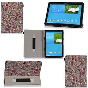 Thankscase Samsung Galaxy Note Pro 12.2 & Samsung Galaxy Tab 12.2 Smart Grey Owls Can (Grey Owls)