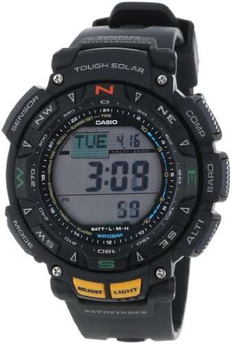 Casio Men's PAG240-1CR "Pathfinder" Triple Sensor Multi-Function Sport Watch