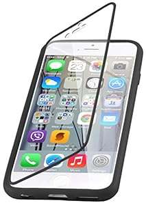 iPhone 6 Plus Case - Black TPU Silicone Flip Case for the iPhone 6 Plus 5.5