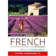 Starting Out in French (Living Language) Audio CDS
