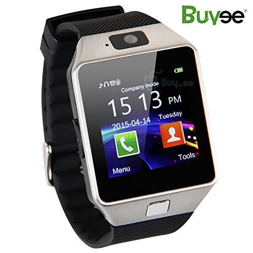 Buyee Dz09 1.54-Inch Wristwatch Smartwatch with Pedometer Anti-lost Camera for iPhone, Sansung, Huaw