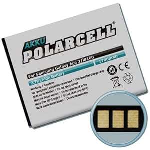 PolarCell EB425161LU Rechargeable Battery for Samsung Galaxy Ace 2 / S3 mini (1700mAh / 6.3Wh)