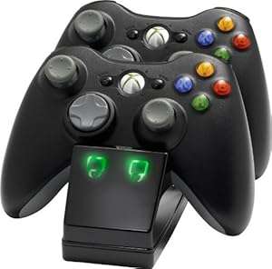 Venom Twin Charging Cradle: Black (Xbox 360)