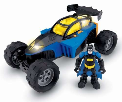 Fisher-Price Hero World DC Super Friends Transforming Batmobile And Batman