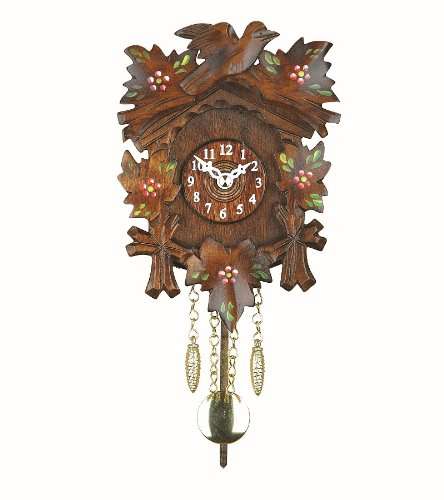 Kuckulino Black Forest Clock with quartz movement and cuckoo chime, incl. batterie TU 2015 PQ