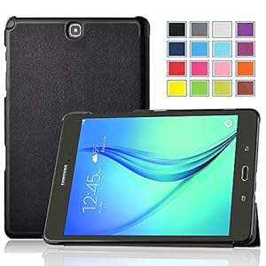 ELTD Samsung Galaxy Tab A 9.7 Case - Ultra Slim Lightweight Smart Case Cover for Samsung (Black)