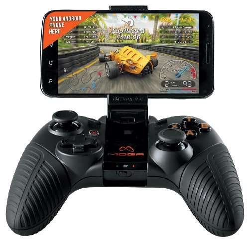 POWER A MOGA Pro Mobile Gaming System for Android Smartphones - Retail Packaging - Black