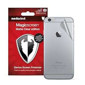 MediaDevil Apple iPhone 6 Plus Back (Rear) Screen Protector: Magicsc (iPhone 6 Plus BACK (Matte))