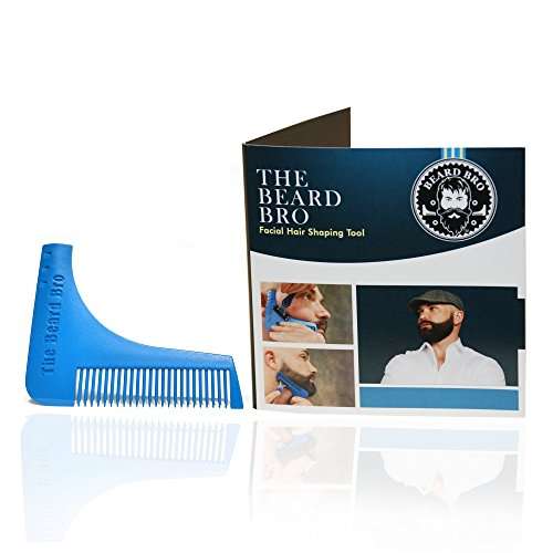 The Beard Bro- Beard Shaping Tool for Perfect Lines & Symmetry
