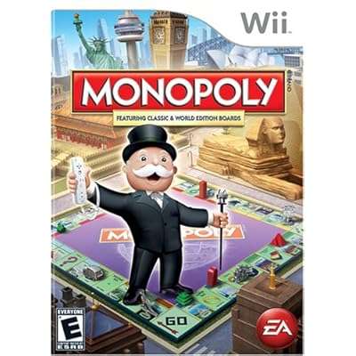NINTENDO Wii - Monopoly Featuring Classic & World Editions Boards!!