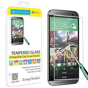 Tempered Glass screen protector for htc M9 (HTC One M9 Tempered glass screen protector)