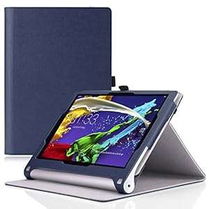 MoKo Lenovo Yoga Tablet 2 10.1 Case - Slim Folding Cover Case for Lenovo Yoga Tablet 2 1 (INDIGO)