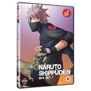 Naruto Shippuden Box Set 7 (2 Discs): (2011 - Manga Release) (DVD) Brand New (Sealed)