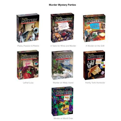 University Games Murder Mystery Party Game - Murder at Mardi Gras