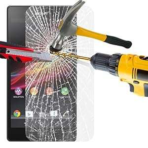 Sony Xperia Z3 Tempered Glass Crystal Clear LCD Screen Protector Guard & Polishi (Sony Xperia Z3)