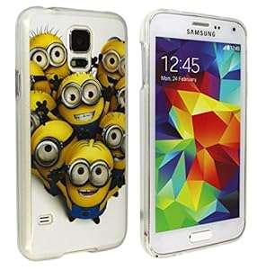 Phones Palace Despicable Me 2 Minion TPU Gel Skin Back Case Cover For Samsung Galaxy S5