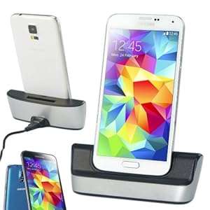No1accessory CM2203 Silver desktop SYNC / Charging Cradle dock docking station battery charger