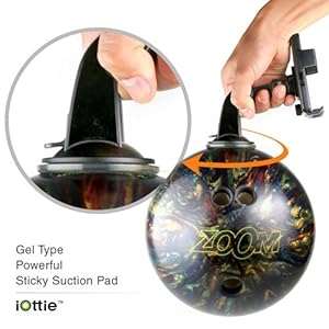 iOttie One-Touch Windshield Dashboard Car Mount Holder for iPhone 5 4S 4 3GS Samsung Galaxy S3 S2 Epic Touch 4G HTC OneX EVO 4G Rhyme DROID RAZR BIONIC INCREDIBLE 2 CHARGE Google Nexus BlackBerry Torch LG Revolution GPS Compact Size 360 degree Rotatable