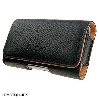 Horizontal Leather Pouch For Brand Samsung BlackJack i607 or BlackJack 2 i617 Cell Phone Case Cover