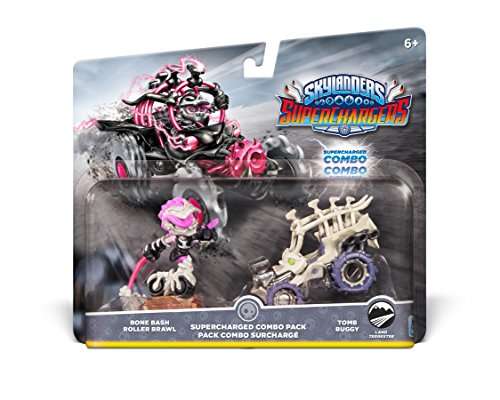 Skylanders SuperChargers Dual Pack #4: Bone Bash Roller Brawl and Tomb Buggy