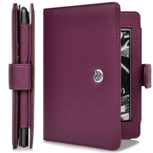 CaseCrown Regal Flip Case (Purple) for Amazon Kindle Touch (3G/Wifi) e-Reader