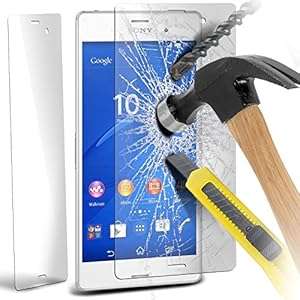 Sony Xperia Z3 Compact Pack Of 1 Premium Tempered Glass Crystal Clear LCD Screen Pr (SP (1 Pack))