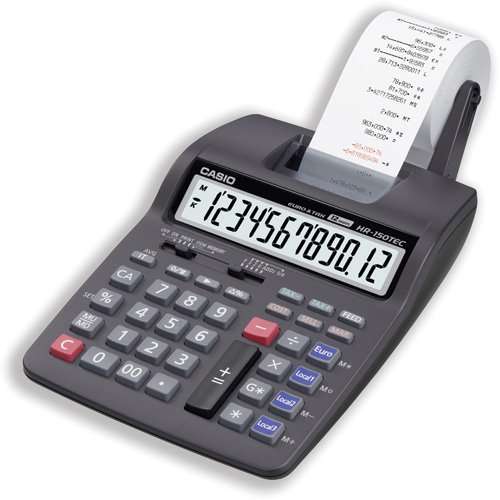 Casio HR150TEC Medium Duty Printing Calculator